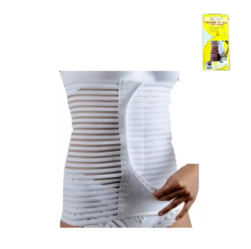 FAJA LARGA 712 MED POST PARTO CIRUGIA BLANCA BODY SECRET
