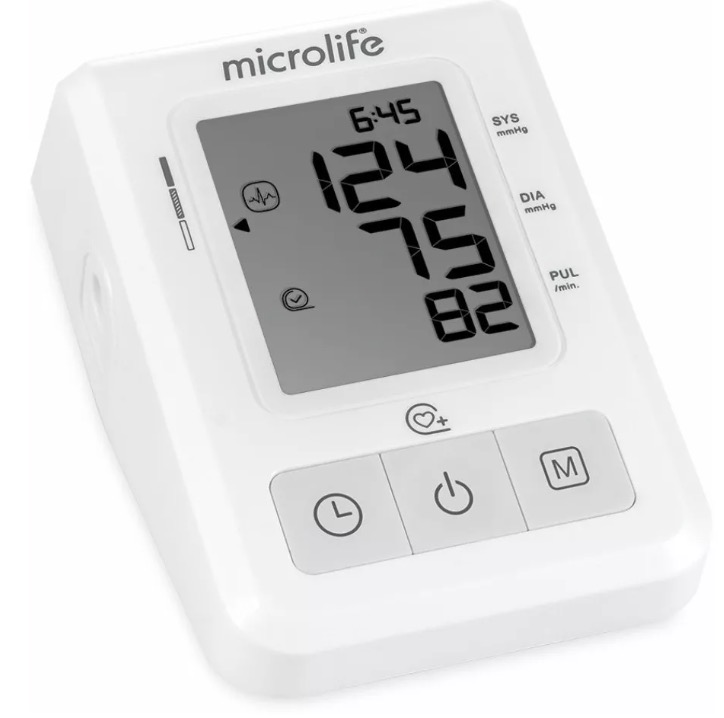 BAUMA DIG.MICROLIFE BPB2 BASIC DE BRAZO TECNOLOGIA IHB DETECTA LATIDOS IRREGULARES