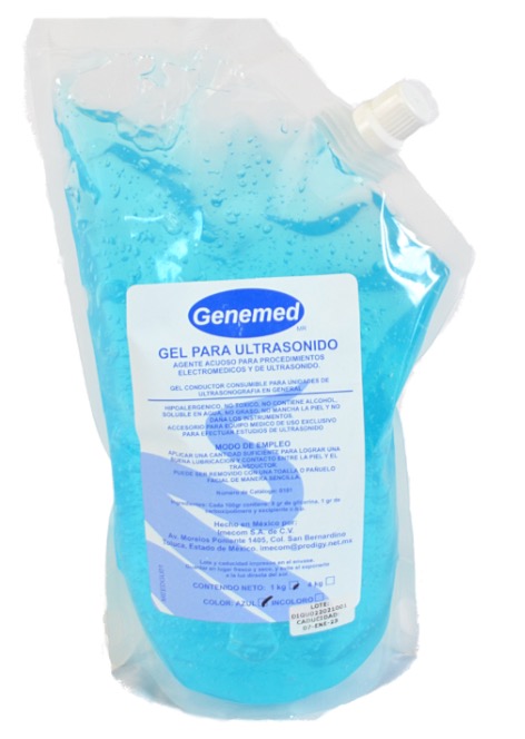 GEL PARA ULTRASONIDO 4 LTS.