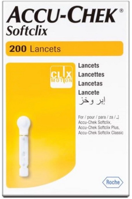 LANCETAS SOFTCLIX 200 PZS.