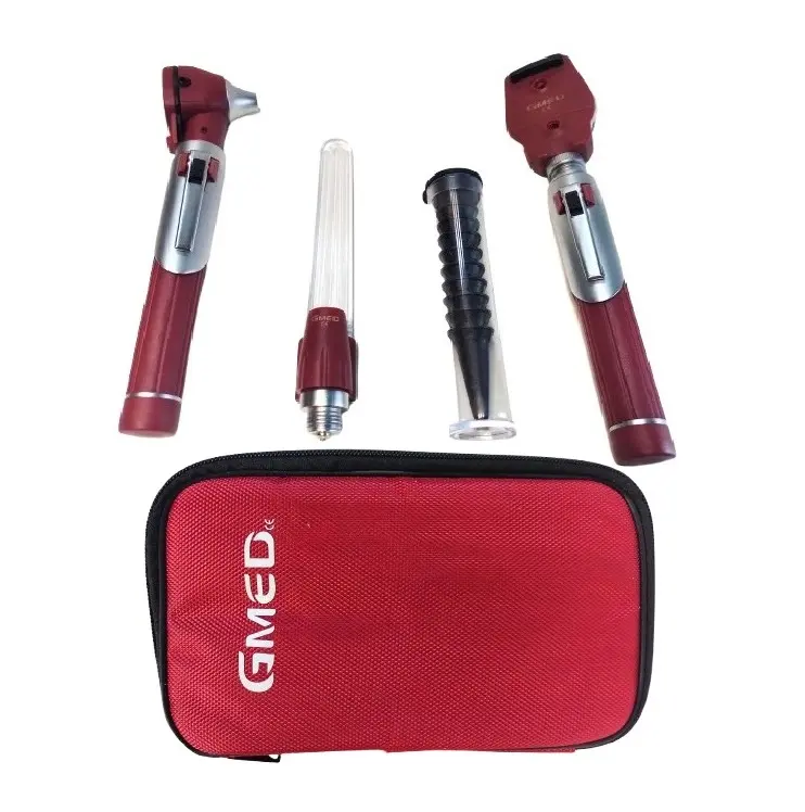 ESTUCHE GMED-303V LUZ LED VINO DOS MANGOS FIBRA OPTICA 