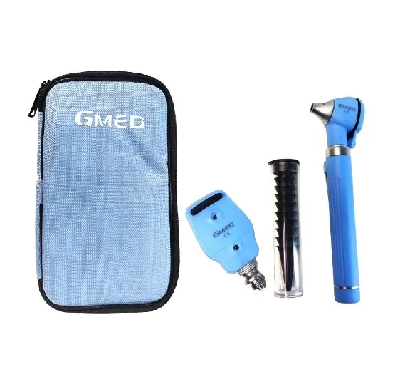[002416] ESTUCHE GMED-204AC LUZ LED A.CLARO UN MANGO FIBRA OPTICA