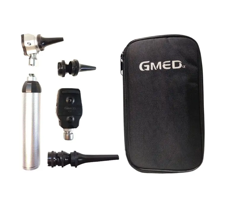 ESTUCHE GMED-202 METALICO OTOSCOPIO-OFTALMOSCOPIO 