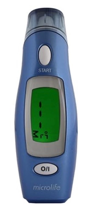 TERMOMETRO DIG.MICROLIFE IFR100 FRONTAL Y OIDO