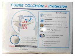 CUBRE COLCHÓN MATRIMONIAL 30002 DE CAJON 30002