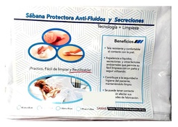 SABANA ANTI-FLUIDOS 1.45 CM. X .95 CM 40002