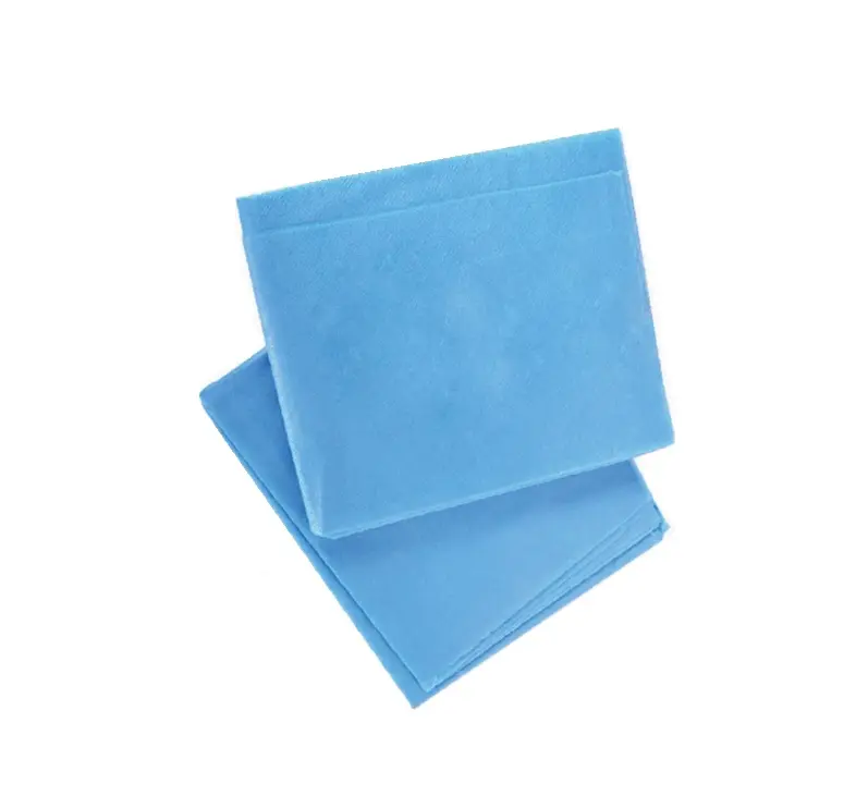 SABANA DESECHABLE 90X1.80 AZUL SMS