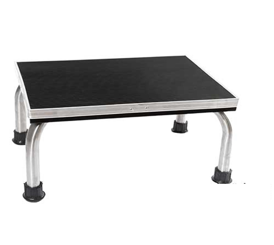 ESCALERILLA CROMADA 1 PELDAÑO