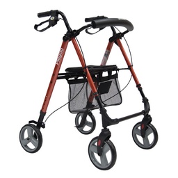 ANDADERA ROLLATOR R223144/45/46 PLEGOO KD ASIENTO CON BOLSA DE ALUMINIO VARIOS COLORES