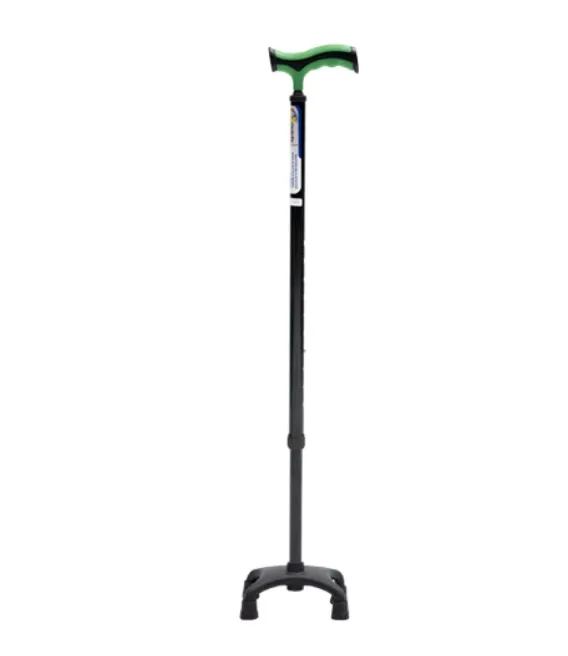 [012119] BASTON REACTIV 4 APOYOS R219031 VERDE MANGO ALEMAN BASE RESINA