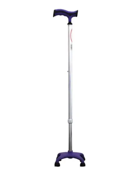 BASTON 4 APOYOS SPB7523 MANGO SUAVE MORADO