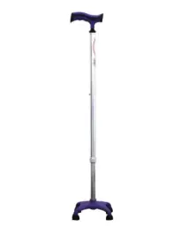 BASTON 4 APOYOS SPB7523 MANGO SUAVE MORADO