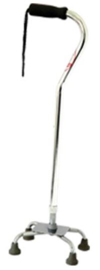 BASTON SPEEDY 4 APOYOS SPB7506 PLATA CUELLO GANSO