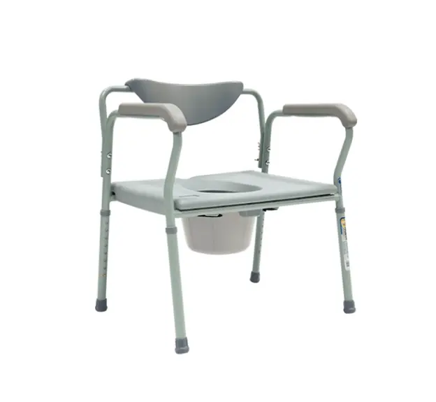 COMODO R204315 BARIÁTRICO GRIS EXTRA ANCHO DE ACERO