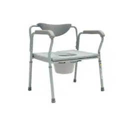 COMODO R204315 BARIÁTRICO GRIS EXTRA ANCHO DE ACERO