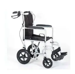 SILLA DE TRASLADO COMPANION 18 M300-055 PLATA DE ALUMINIO