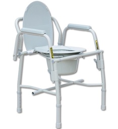 CÓMODO DRIVE 11125DR DE ACERO ESMALTADO GRIS ABATIBLE 130 KG DE SOPORTE