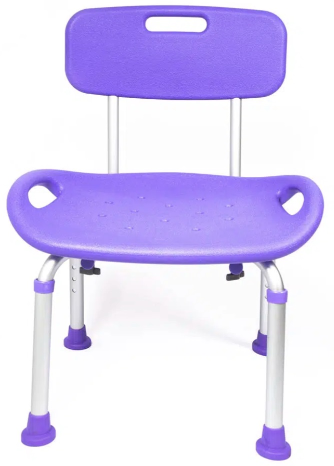 SILLA DUCHA COMPANION M350-013 UVA CON RESPALDO