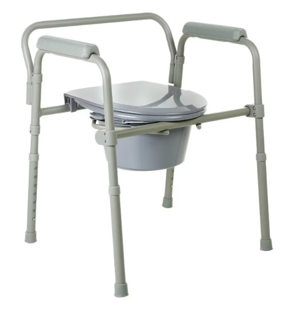 COMODO CIMMO CME-02894(5) CÓMODO PLEGABLE 3 EN 1 DE ACERO INOXIDABLE