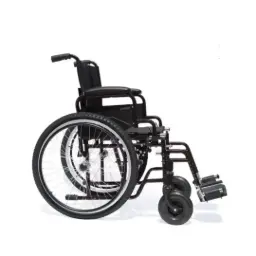 SILLA DE RUEDAS COMPANION M300-140 TT 18" NEGRA CON DESCANSAPIES
