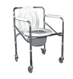 COMODO R211202 DE ACERO CROMADO CON RUEDAS PLEGABLE