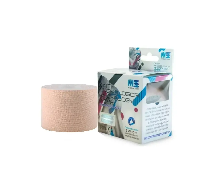 CINTA KINESIOLOGICA BEIGE 5M