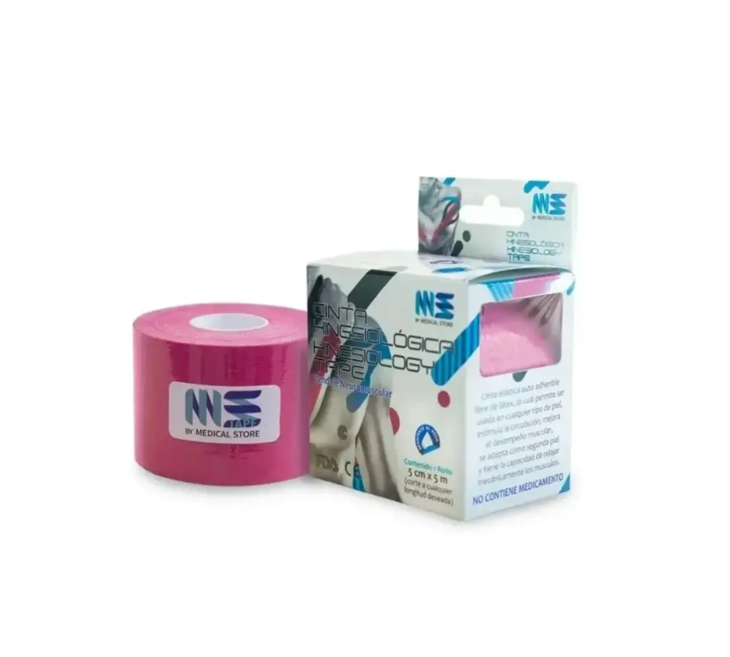 CINTA KINESIOLOGICA ROSA 5M CKROJGMSTAPE