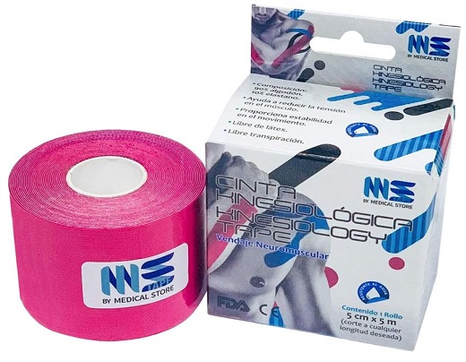 CINTA KINESIOLOGICA ROSA 5M CKROSGMSTAPE