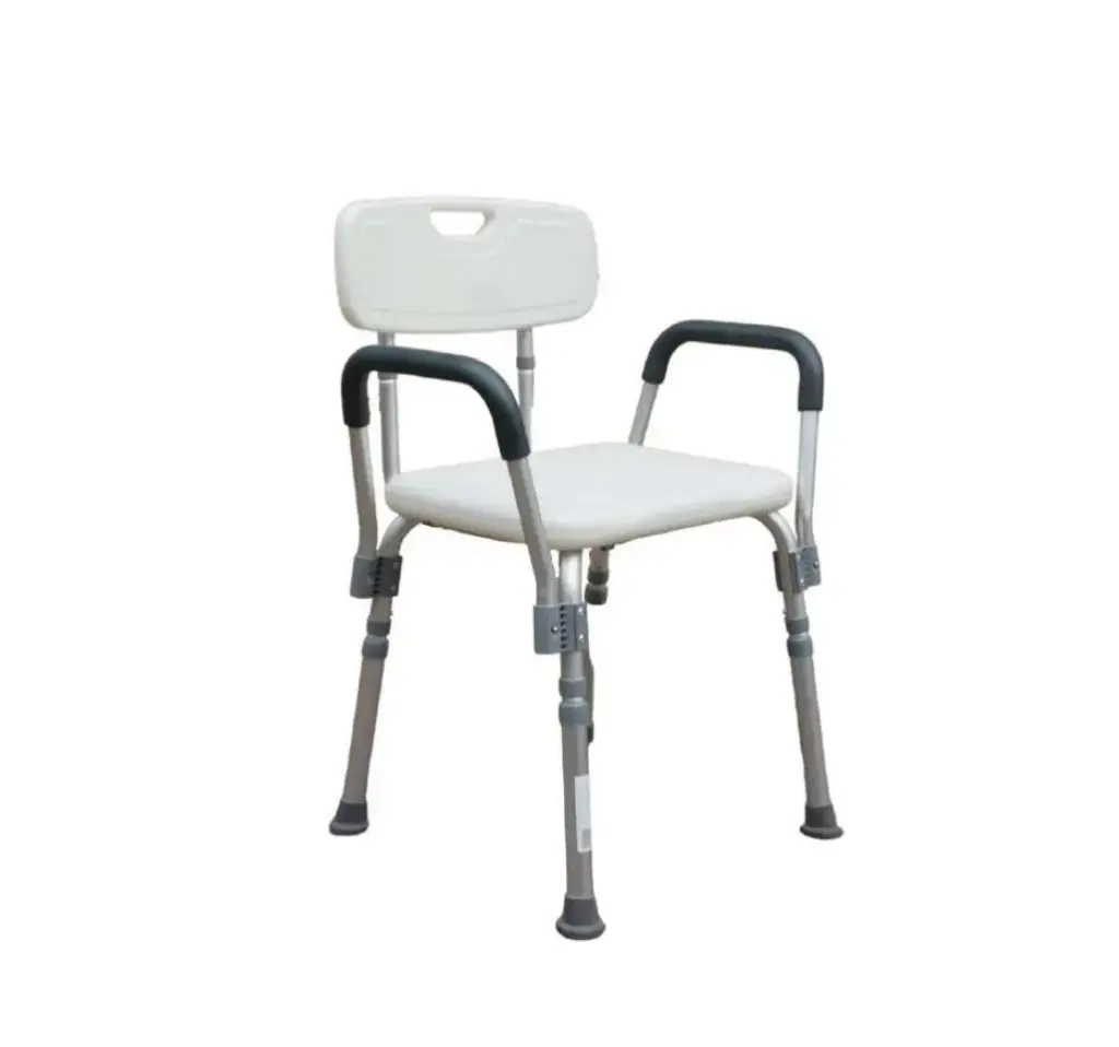 SILLA DUCHA COMPANION M350-033 GRIS CON DESCANSABRAZO DE ALUMINIO