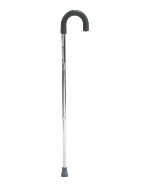 BASTON CURVO R211123 BRILLANTE DE ALUMINIO