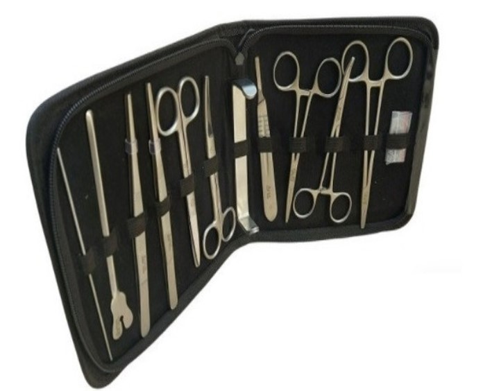 ESTUCHE DE DISECCION 12 PZS GUTTEK 11-120