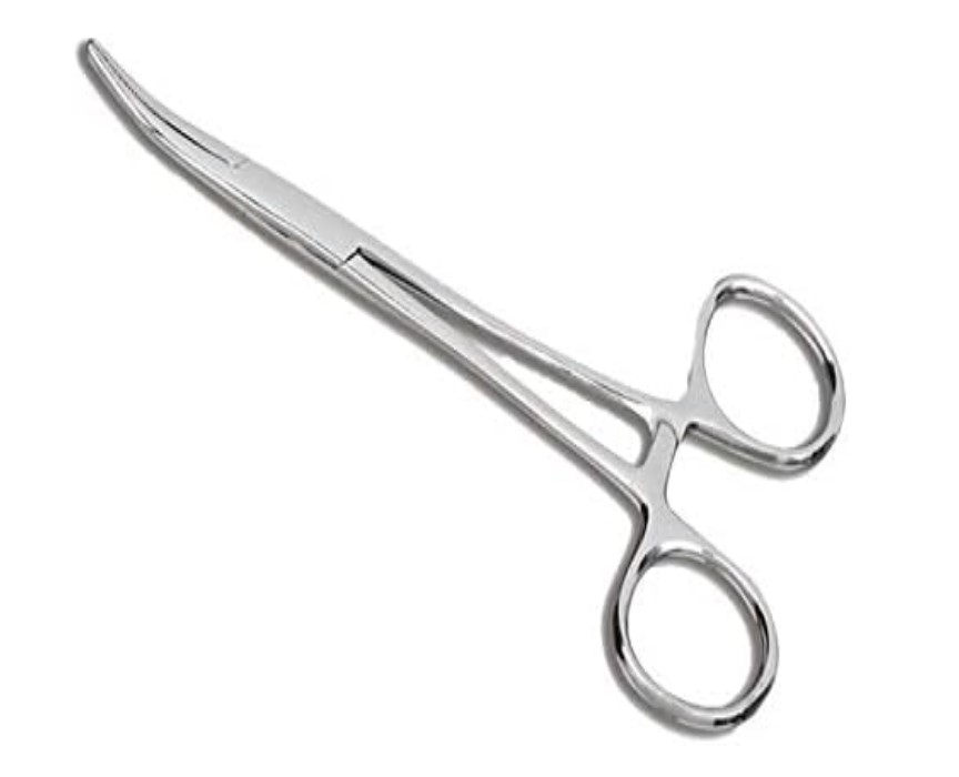 PINZA KELLY CURVA DE 14 CM HP 5-5-5