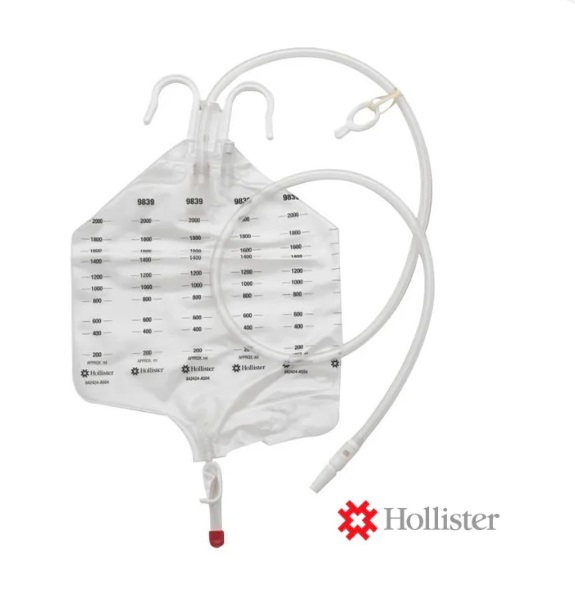 BOLSA 9839 REC. ORINA DE 2000 ML NOCTURNA NO CAUSA OLORES