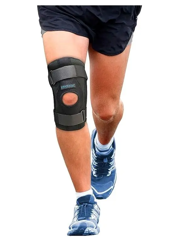 RODILLERA MEDWAY AJUSTABLE MED-RAD ROTULA DOBLE VARILLA FLEXIBLE CERRADA