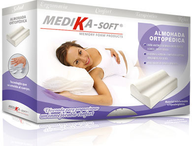 ALMOHADA MEMORY FOAM ORTOPEDICA