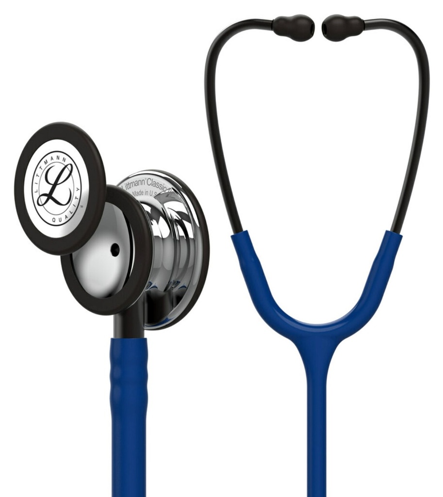 ESTETO LITTMANN 5863 CLASSIC III AZUL MARINO TERMINADO ESPEJO