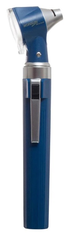 [002373] OTOSCOPIO HONSUN ILUMINACIÓN LED 2.5V AZUL C2V1