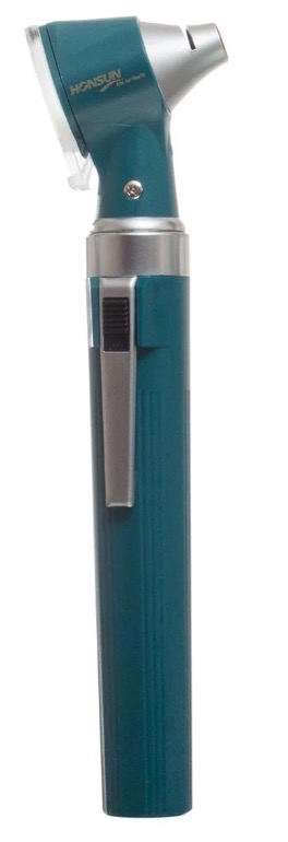 [002375] OTOSCOPIO HONSUN ILUMINACIÓN LED 2.5V VERDE C10V1