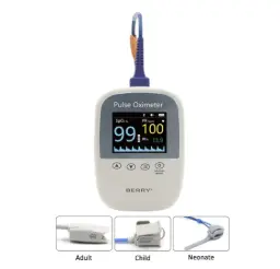 OXIMETRO LED BERRY MED CON SENSOR ADU. PED. NEONATAL