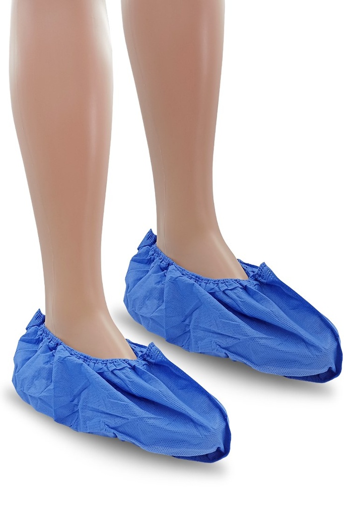 CUBRE ZAPATO DESECHABLE SMS AZUL PAR