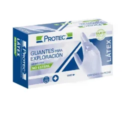 GUANTE PROTEC LATEX NO ESTERIL EXP. MED. 0434100