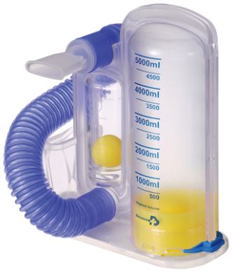 ESPIRÓMETRO INCENTIVO R-E93500BM ADULTO EJERCITADOR POSITIVO IP-004