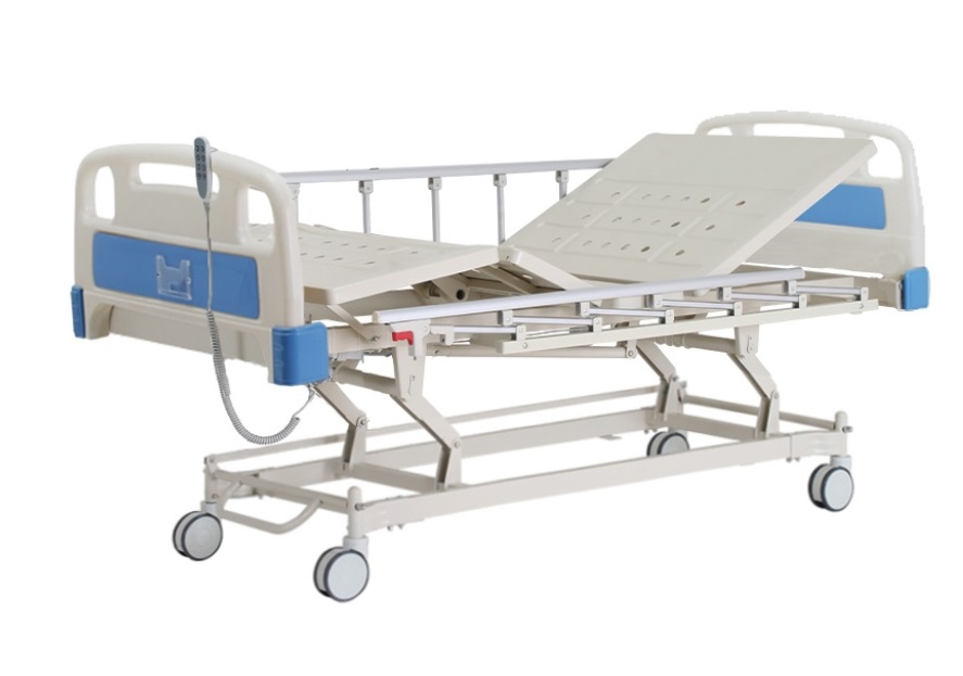 CAMA ELECTRICA CON COLCHÓN BYG-A-21 3 POSICIONES CON FRENO CENTRALIZADO