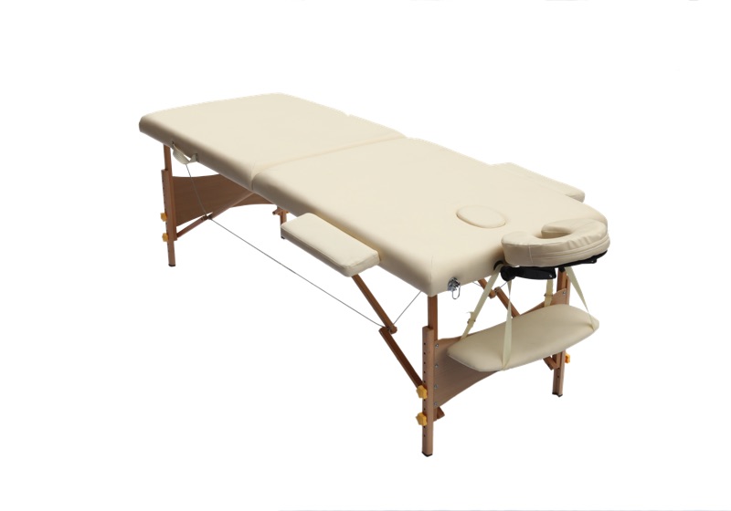 MESA PARA MASAJE M012A 3 SECC BEIGE PORTATIL