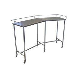 MESA RIÑON CROMADA