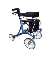 ANDADERA ROLLATOR EKO ER900101C AZUL DEPORTIVA DE ALUMINIO 