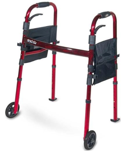 ANDADERA DRIVE 10263KDR 2RUEDAS Y MOCHILA DE ALUMINIO