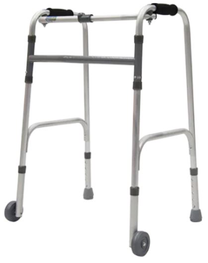 ANDADERA INDUSTRIAL R100014 PLEGABLE RUEDA 3 DE ALUMINIO