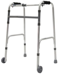 ANDADERA INDUSTRIAL R100014 PLEGABLE RUEDA 3 DE ALUMINIO