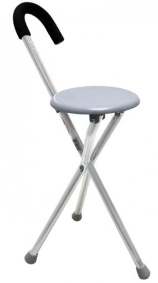 BASTON ASIENTO SPEDY PLATA SPB7500